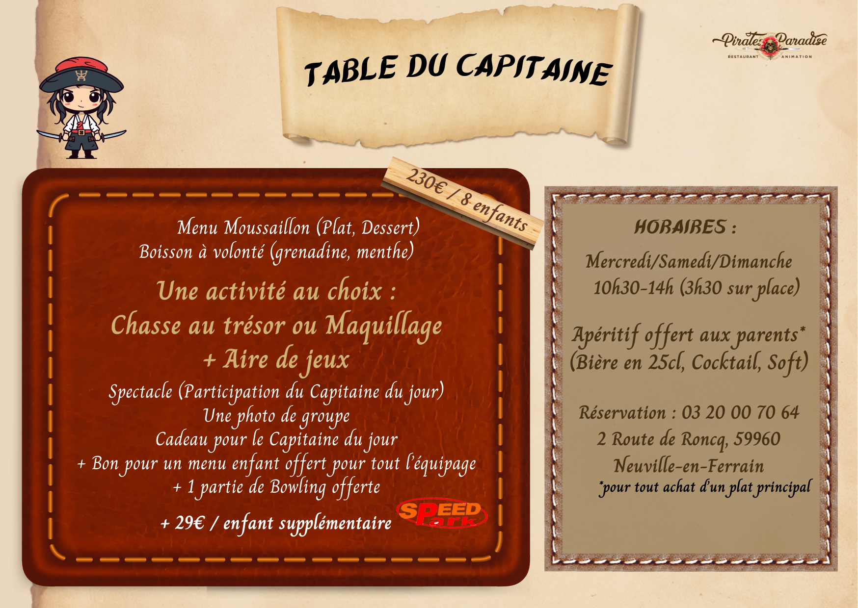anniversaire original enfant lille