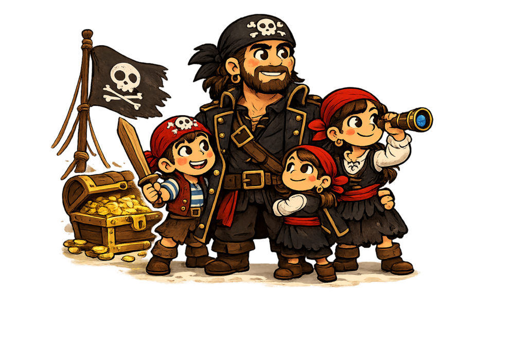 Papa et ses enfants