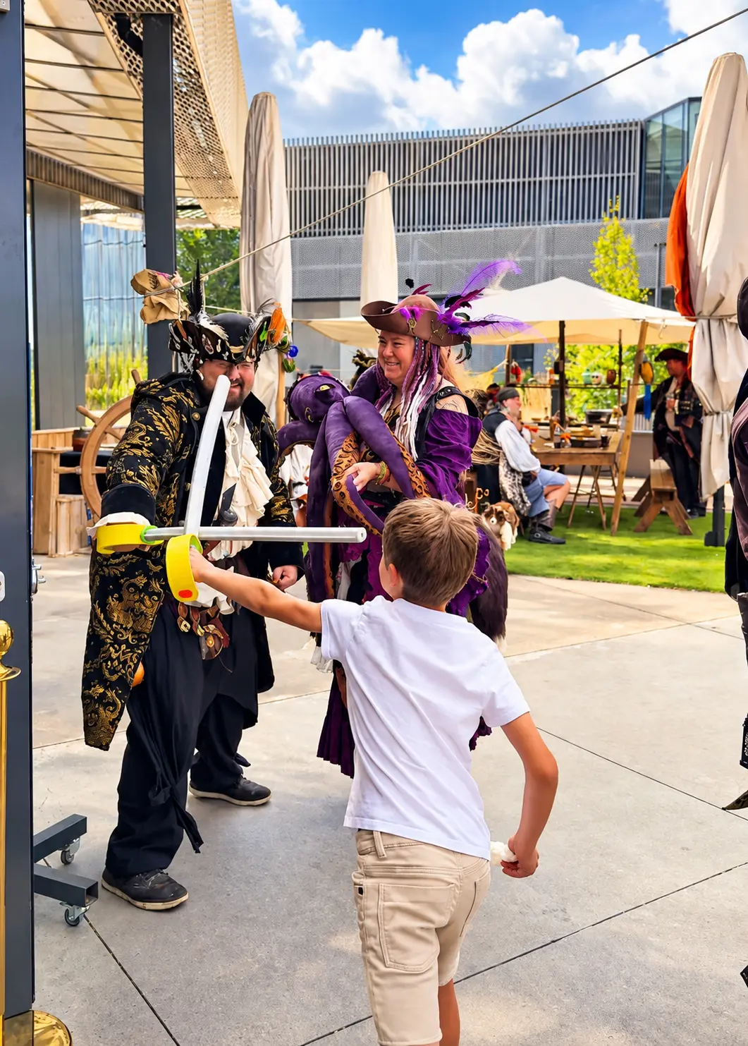 Anniversaire enfant dans l'univers pirate de Pirates Paradise près de Lille