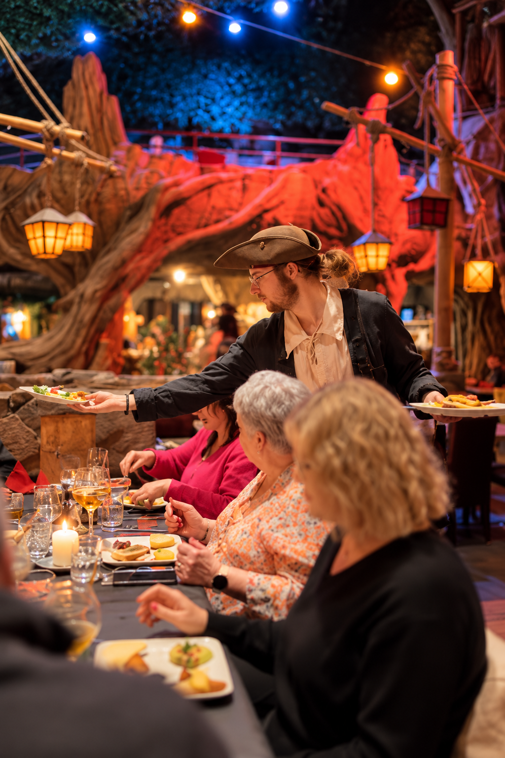 Sélection gourmande de tapas et entrées servis au Pirates Paradise Lille